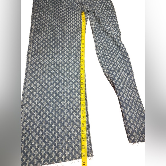 Express Blue Flare Wide Leg Denim - Picture 4 of 8